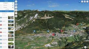 Tourismusregion Alpe Cimbra in 3D