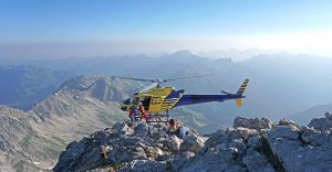 3D Vermessung des Gipfelaufbaus des Hochvogel (2592 m) im Allgäu