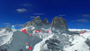 Read more about the article Neue interaktive Skigebietskarte Dolomiti Superski